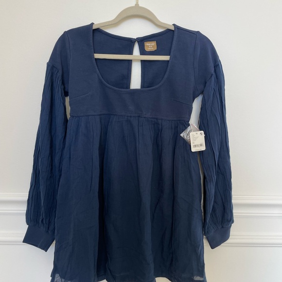 NWT! Free People Arlo Mini in Darkest Night - Picture 4 of 7